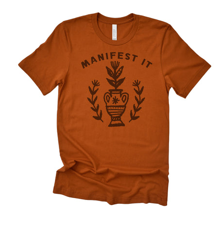 Made in USA | T-shirt Unisex | Manifest Growth | Multiple Colors