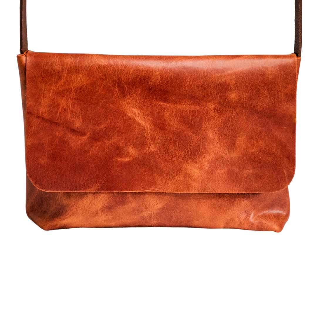 READY TO SHIP | Leather Mini Satchel Bag | MARMALADE