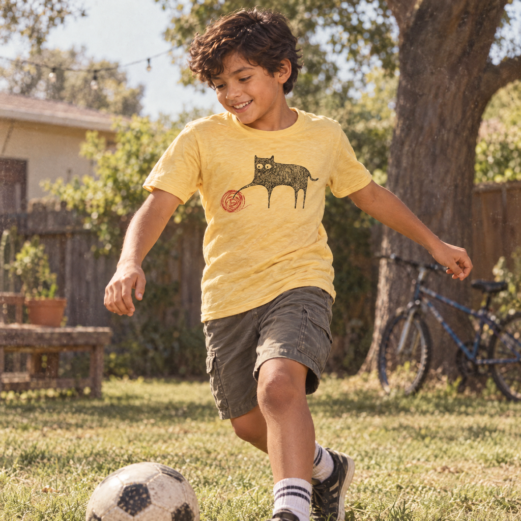 Meow | Kids Graphic T-Shirt
