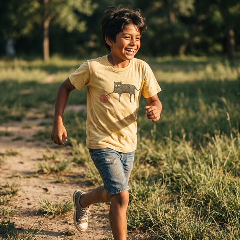 Meow | Kids Graphic T-Shirt