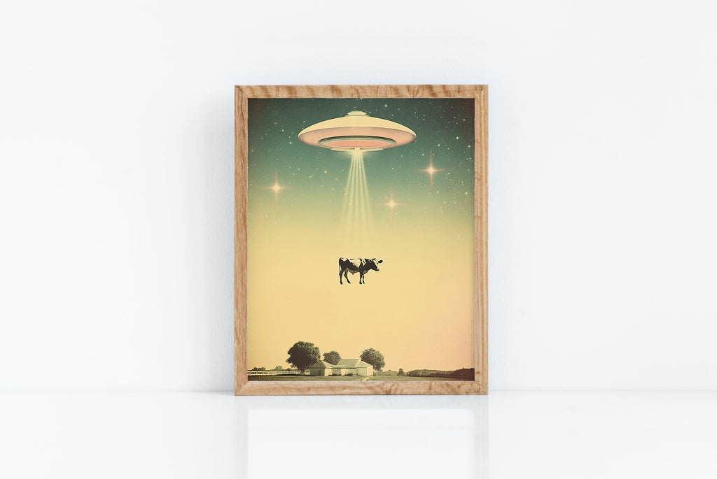 Fine art print | Wall Decor | Giclée | 8 x 10 | Moo