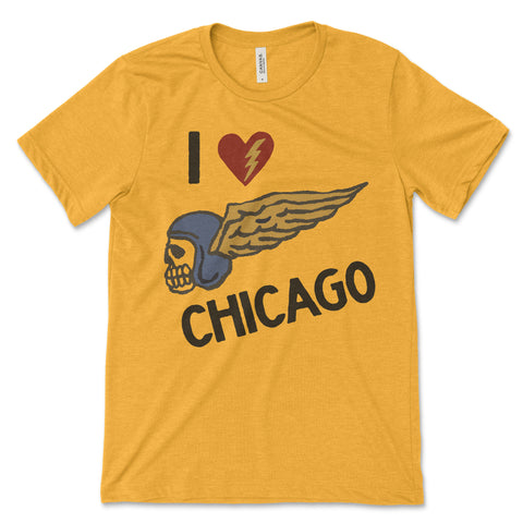Made in USA | T-shirt Unisex | I Love Chicago | Multiple Colors