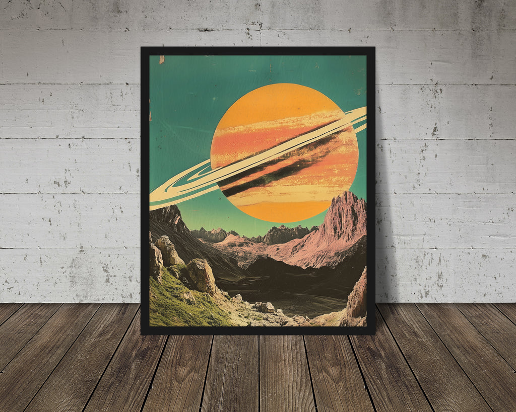 Fine art print | Wall Decor | Giclée | 8 x 10 | Planetary