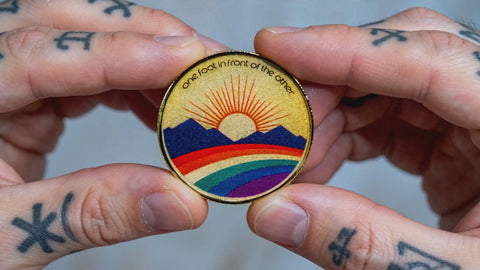 Challenge Coin | Recovery Coin | Glum Lot Press | Born To Run