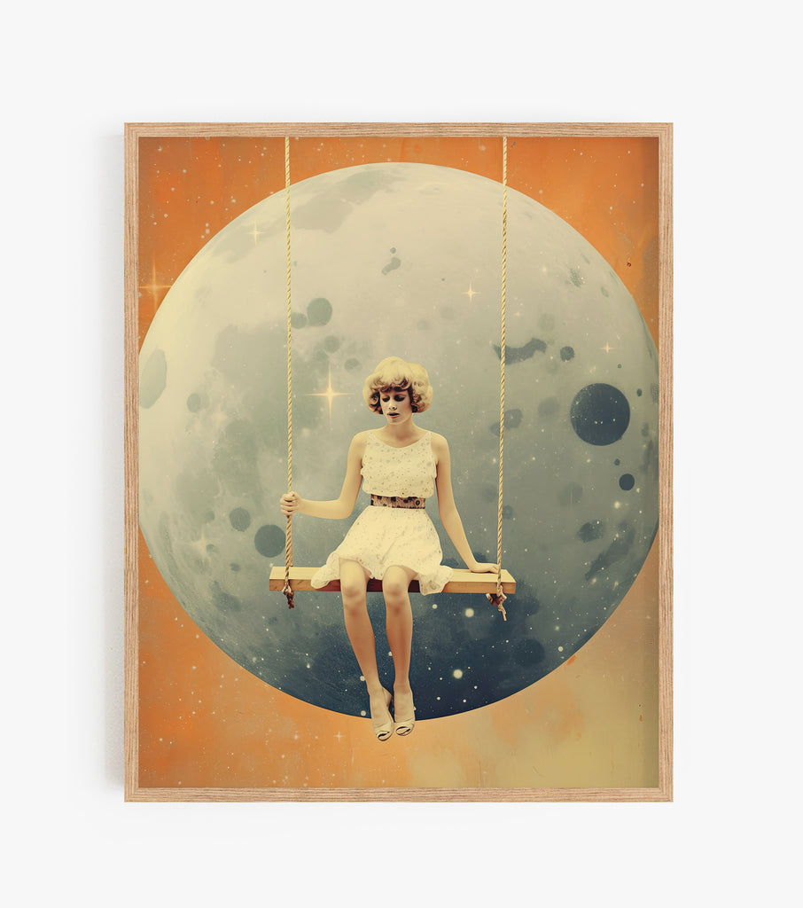 Fine art print | Wall Decor | Giclée | 8 x 10 | Surreal Swing