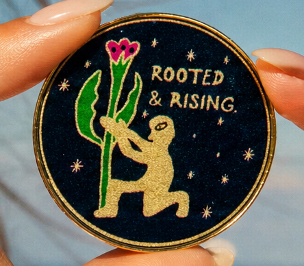 Challenge Coin | Recovery Coin | Glum Lot Press | Rooted and Rising
