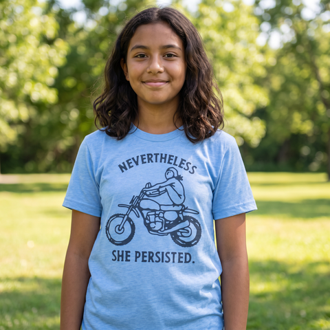 Nevertheless, she Persisted | Kids Graphic T-Shirt