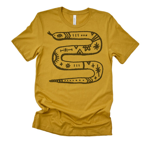 Made in USA | T-shirt Unisex | Mountain Snake | Multiple Colors