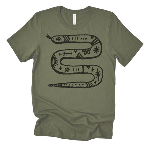 Made in USA | T-shirt Unisex | Mountain Snake | Multiple Colors