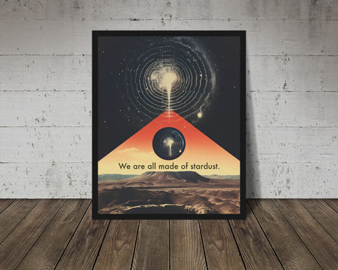 Fine art print | Wall Decor | Giclée | 8 x 10 |  we are all made of stardust