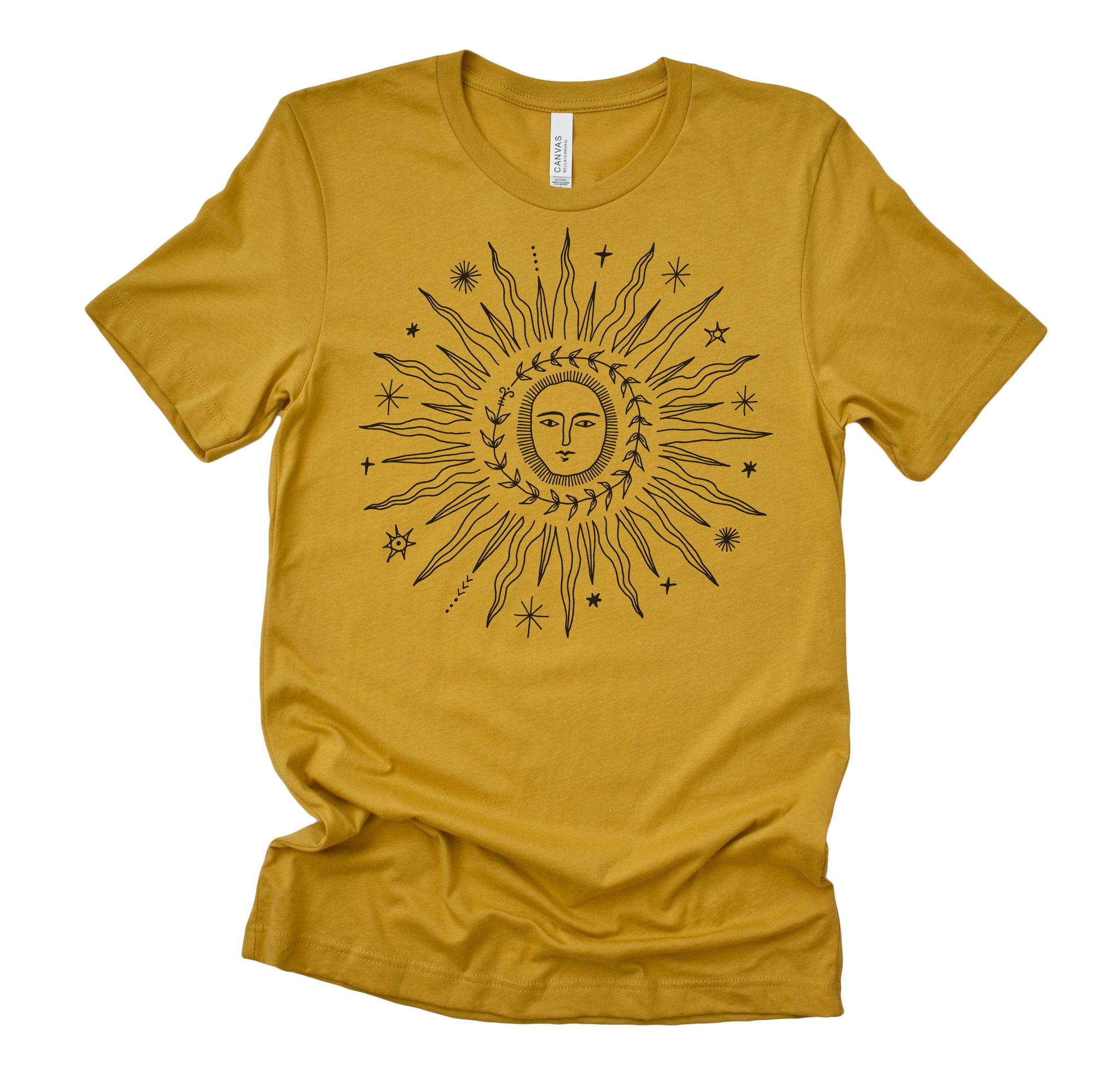 Made in USA | T-shirt Unisex | Here comes the sun | Multiple Colors
