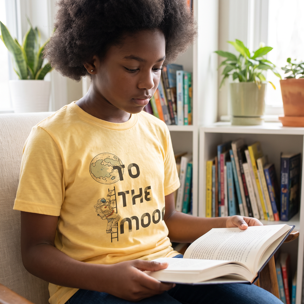 To the Moon | Kids Graphic T-Shirt