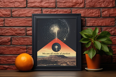 Fine art print | Wall Decor | Giclée | 8 x 10 |  we are all made of stardust
