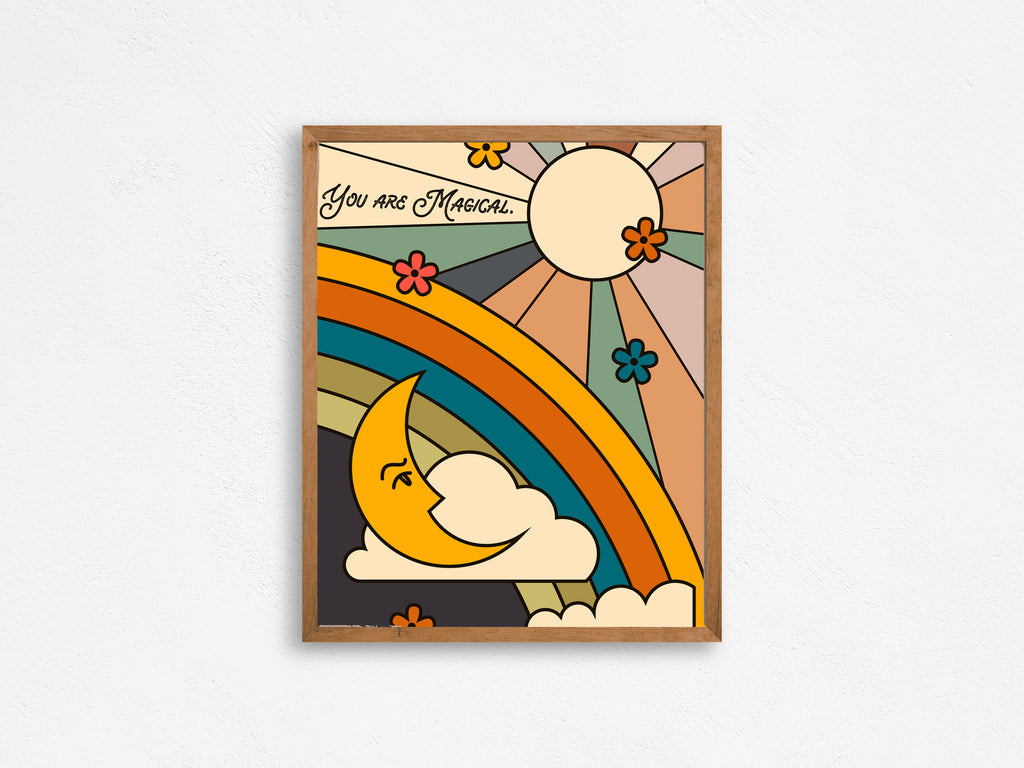 Fine art print | Wall Decor | Giclée | 8 x 10 |  You are Magical