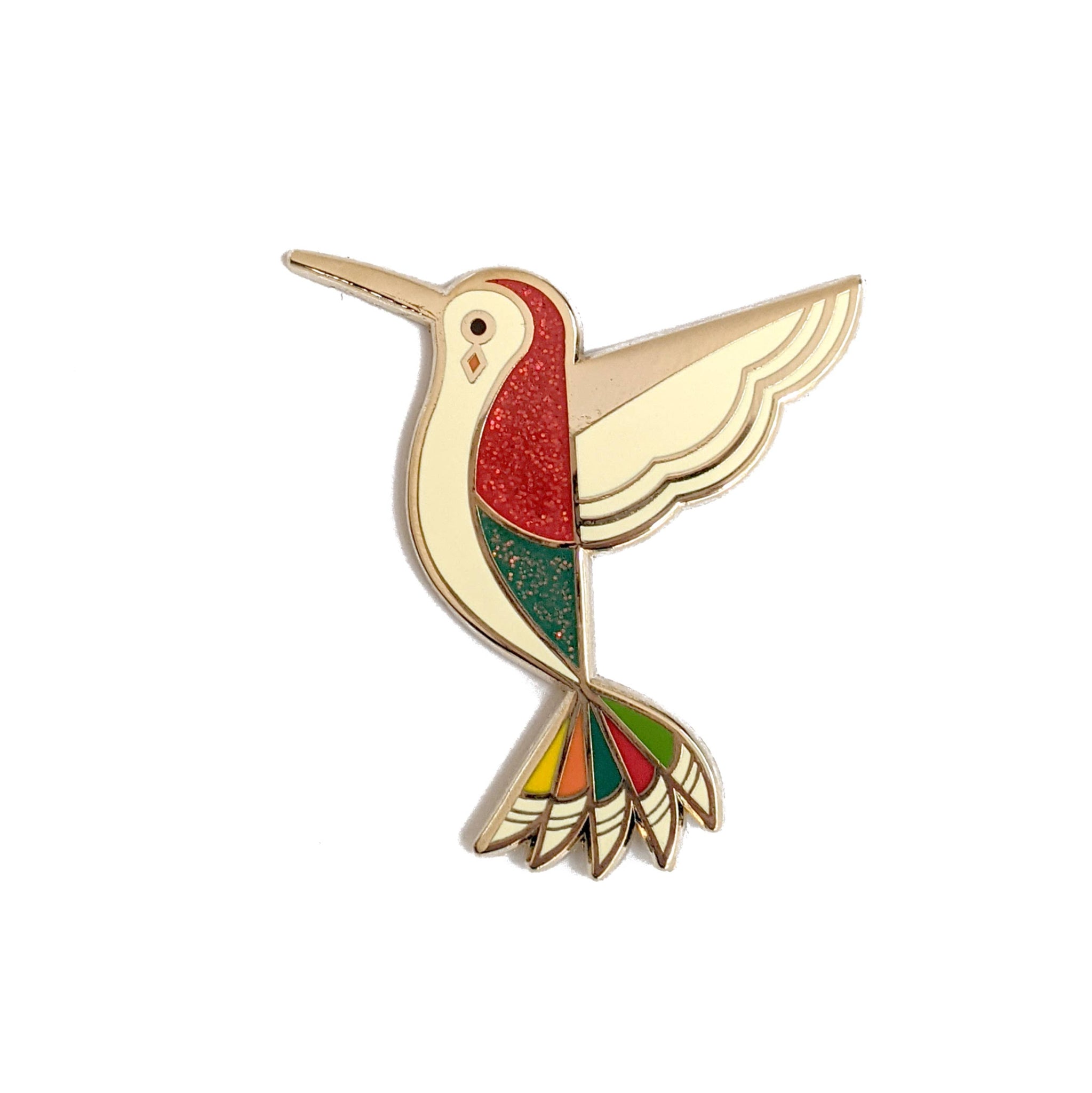 Enamel Pin | Amber Leaders Design |Hummingbird