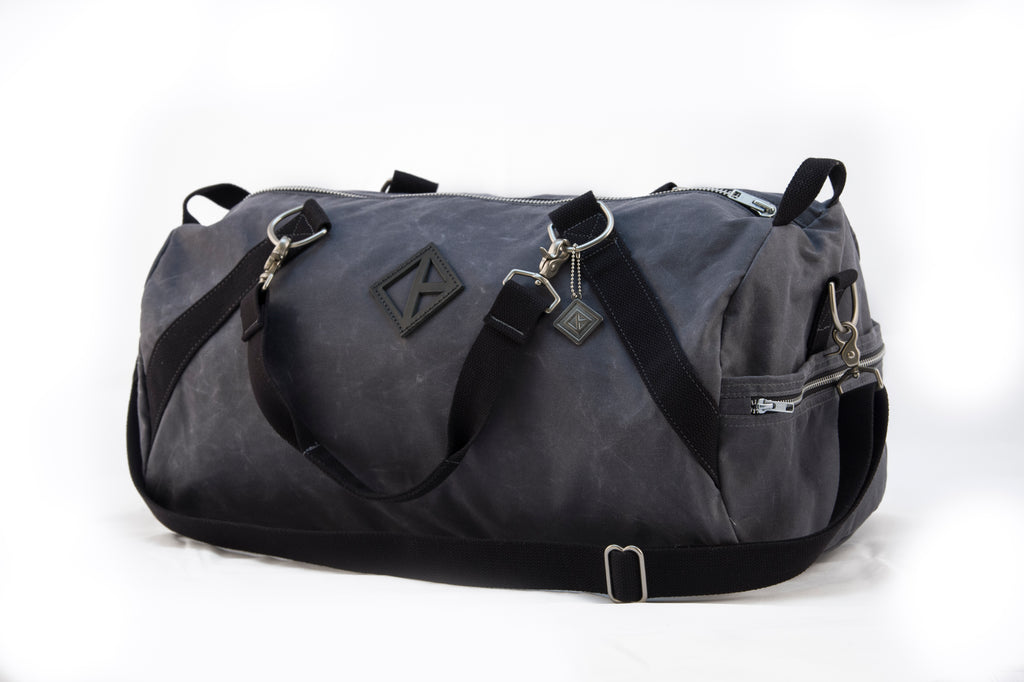 The Medium Asheville Daytripper Duffle |  Handmade in the USA |  Collaboration with Diamond Brand Gear
