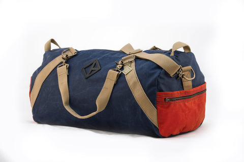 The Large Asheville Daytripper Duffle |  Handmade in the USA |  Collaboration with Diamond Brand Gear