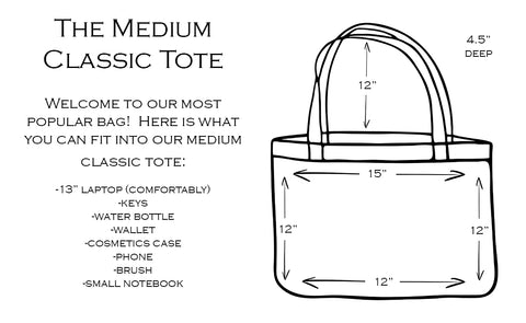 Eco Leather Handmade Classic Tote Bag | Medium, Zipper | Eco Friendly Leather