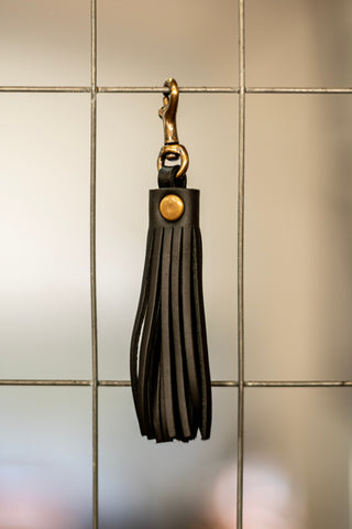 Leather Tassel | Leather Key Chain | Leather Fob