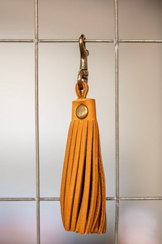Leather Tassel | Leather Key Chain | Leather Fob