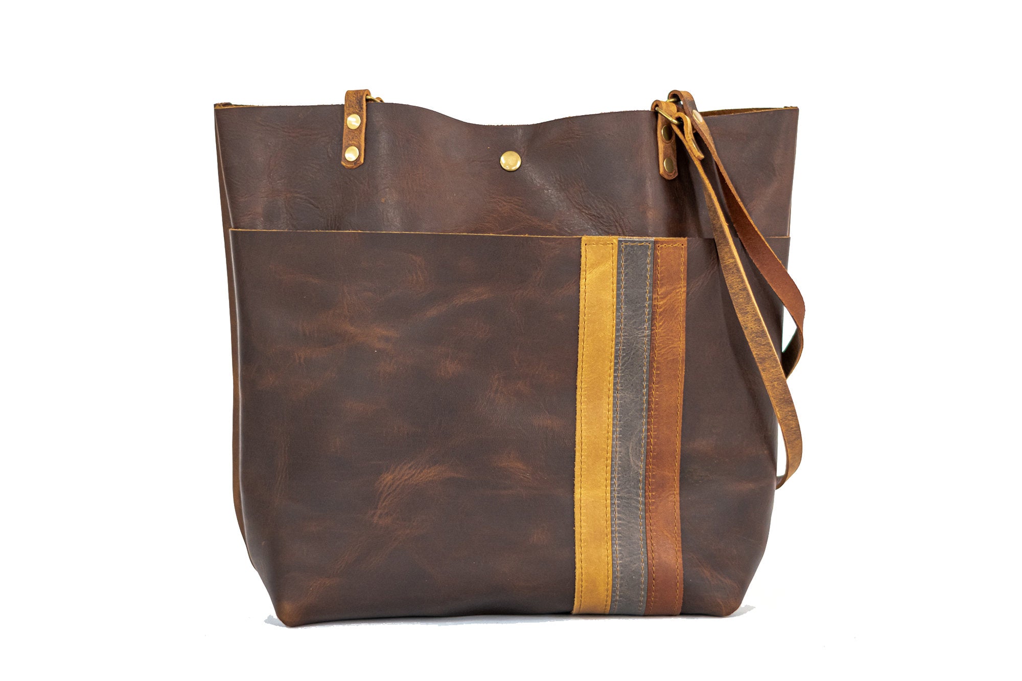 Limited Edition Leather Tote Bag | Leather Bag | Leather Purse Crossbody | Made in USA