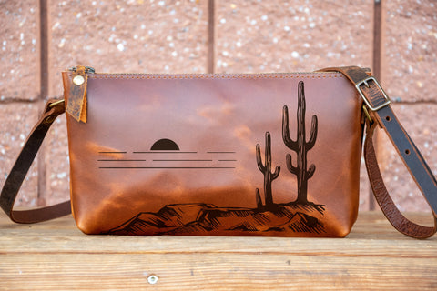 Handmade Leather Pocketbook - USA MADE – The Local Branch