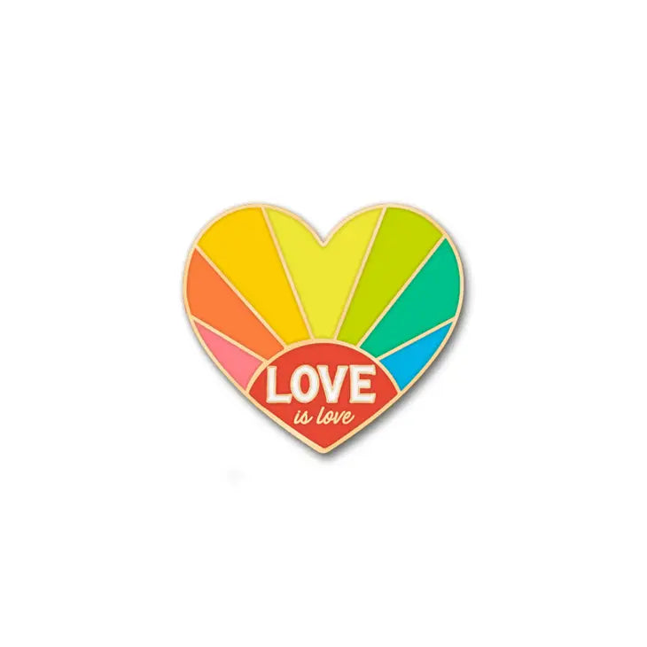 Enamel Pin | Antiquaria | Love is Love