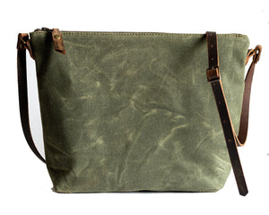 バッグ linkable CANVAS bag small OFF Handmade Waxed Canvas Convertible Backpack Tote Crossbody (Small