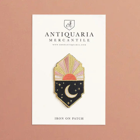 Embroidered Patch | Antiquaria | Sun and Moon